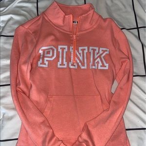 NWOT VS PINK Quarter Zip